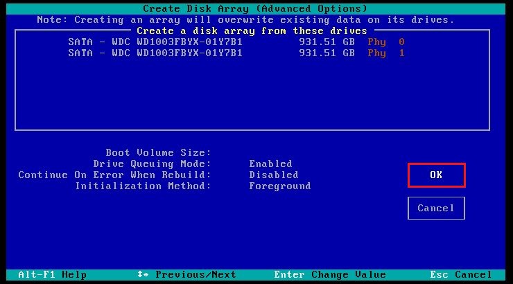 Datei:3ware Raid einrichten BIOS 3.jpg