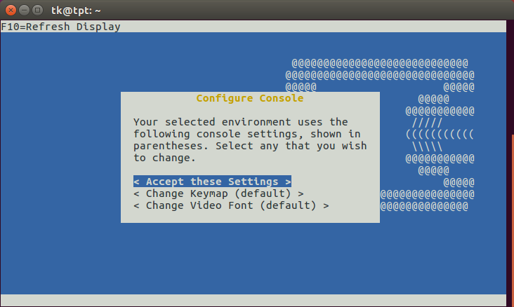 Datei:OPNsense-Installation-03-Configure-Console.png