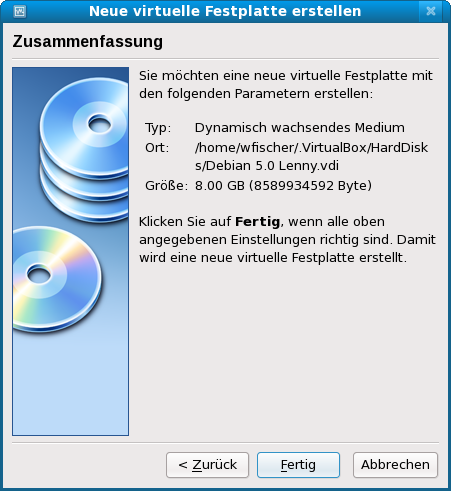Datei:VirtualBox-3.0-Debian-5.0-Lenny-Gast-aufsetzen-08-virtuelle-Festplatte-Zusammenfassung.png