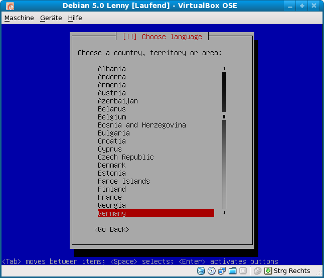Datei:VirtualBox-3.0-Debian-5.0-Lenny-Gast-aufsetzen-16-Debian-Sprachauswahl-Land-auswaehlen.png