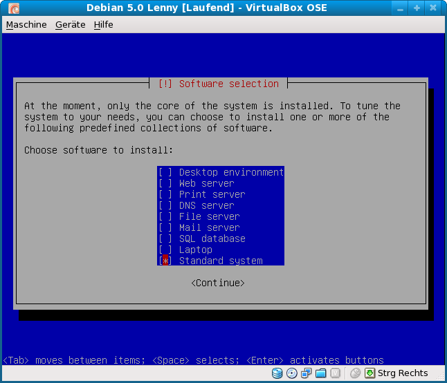 Datei:VirtualBox-3.0-Debian-5.0-Lenny-Gast-aufsetzen-40-Debian-Software-Auswahl.png
