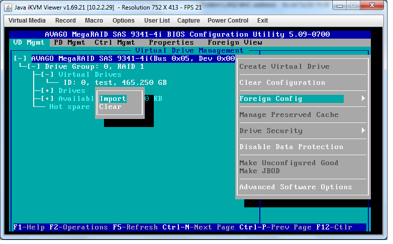 Datei:3 VD Mgmt Foreign Config Ipmort Controller BIOS.png
