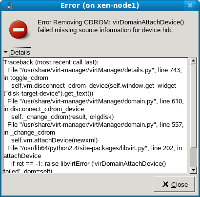 Datei:Cd-virt-manager-error-bei-paravirtualisierter-domU.png