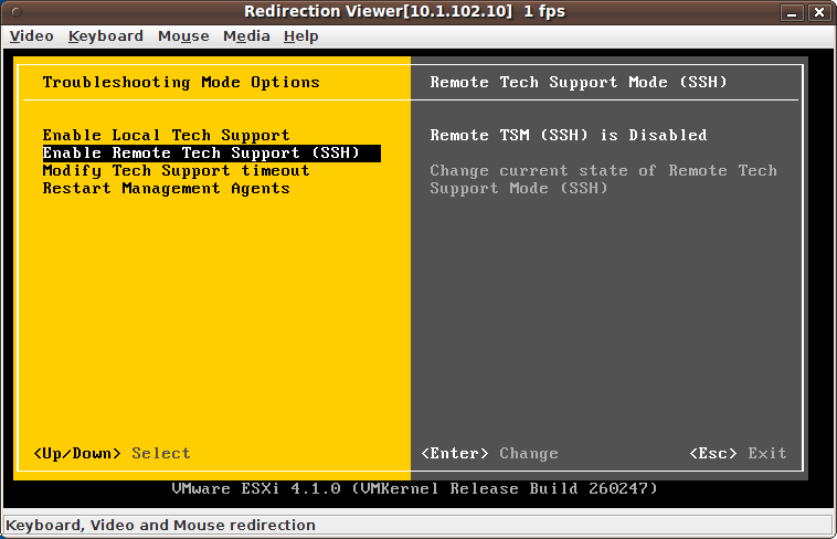 Datei:ESXi-4.1.0-Build-260247-DCUI-Tech-Support-Mode-03-Enable-Remote-Tech-Support.png