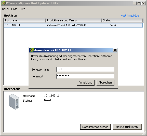 Datei:VMware-vSphere-Host-Update-Utility-03-Anmelden-beim-Host.png