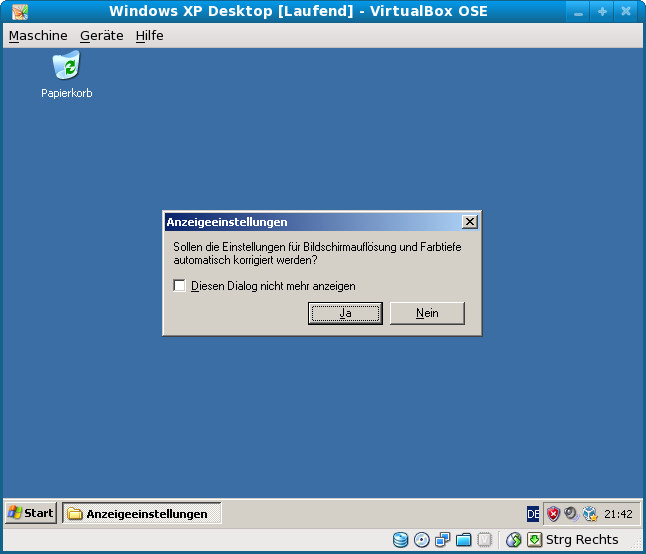 Datei:VirtualBox-3.0-Windows-XP-Gast-aufsetzen-44-Bildschirmaufloesung-automatisch-korrigieren.png