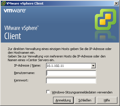 Datei:VMware-vSphere-Client-4.1-Installation-10-vSphere-Client-gestartet-Login.png