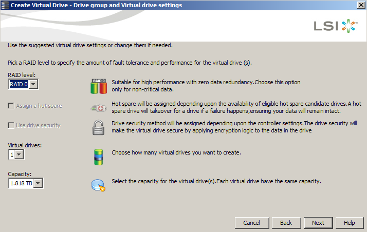 Datei:Virtual drive erstellen Auswahl raid 0(singledisk).PNG
