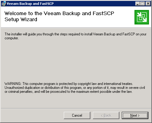 Datei:Veeam-fastscp-installation-01-welcome-to-the-veeam-backup-and-fastscp-setup-wizard.png