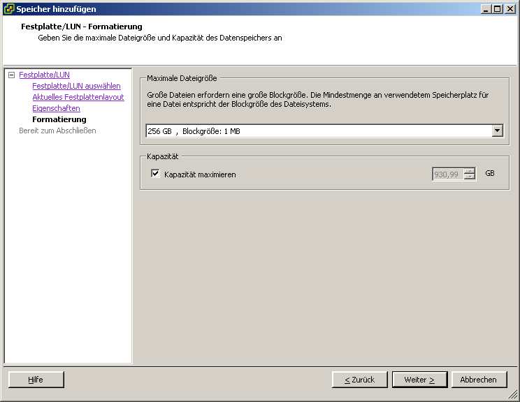 Datei:VMware-vSphere-ESXi-4.1-Speicher-hinzufuegen-06-Formatierung.png