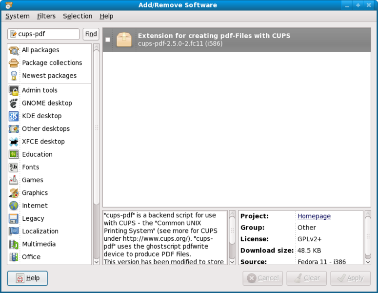 Datei:Fedora-11-PackageKit-Screenshot.png