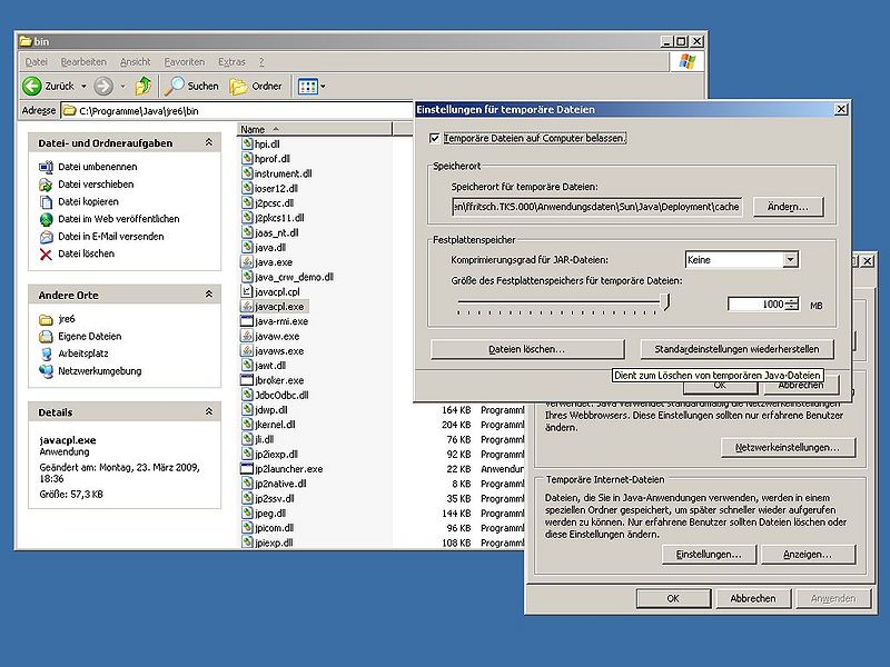 Datei:Java control panel 2.jpg