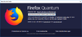 Klicken Sie auf Zum Abschließen des Updates Firefox neu starten.
