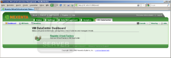 Dashboard VM Data Center
