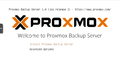 ISO einlegen, davon booten und "Install Proxmox Backup Server" auswählen.