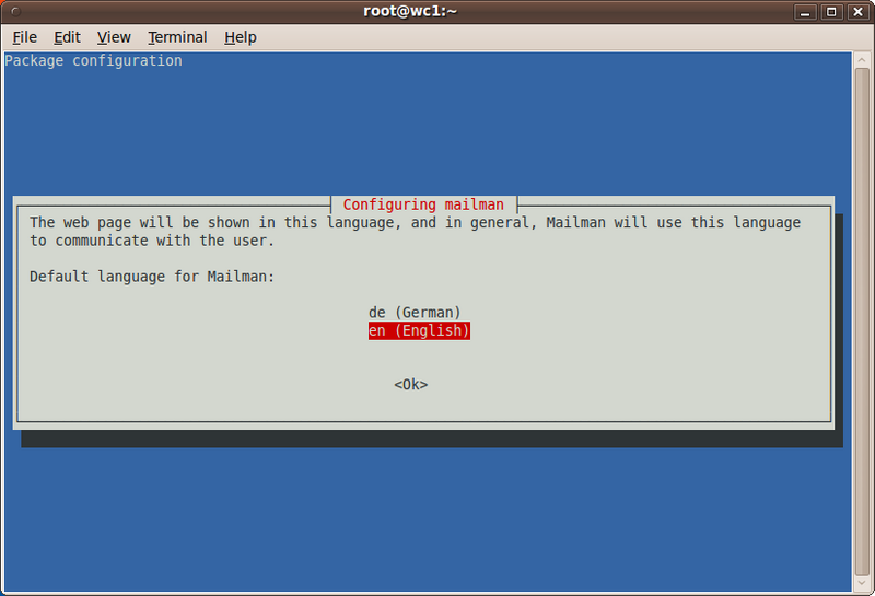 Datei:Mailman-Installation-unter-Debian-Lenny-02-default-language-for-mailman.png
