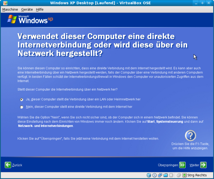 Datei:VirtualBox-3.0-Windows-XP-Gast-aufsetzen-26-Windows-XP-Internetverbindung.png