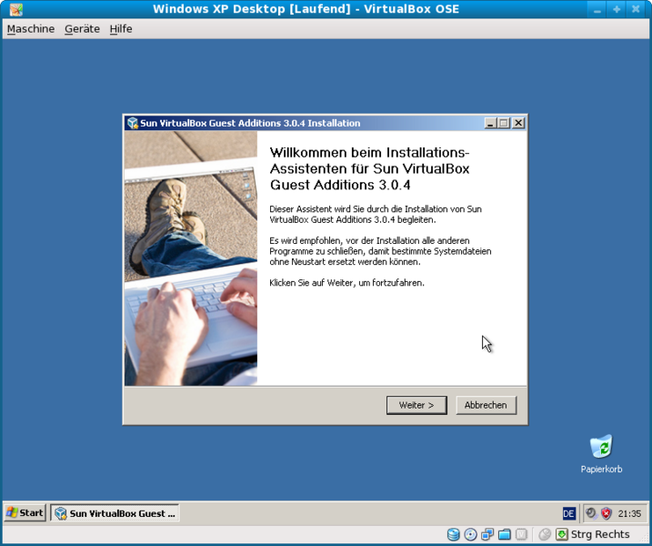 Datei:VirtualBox-3.0-Windows-XP-Gast-aufsetzen-35-Guest-Additions-Installation.png