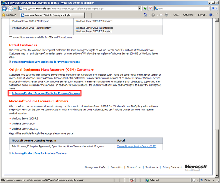 Datei:Windows-Server-2008-R2-downgraden-01-OEM-Customers-auswaehlen.png