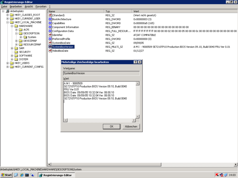 Datei:BIOS-Version-in-Windows-auslesen-regedit-HKEY LOCAL MACHINE-HARDWARE-DESCRIPTION-System.png