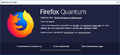 Nach dem Neustart ist Firefox aktualisiert.
