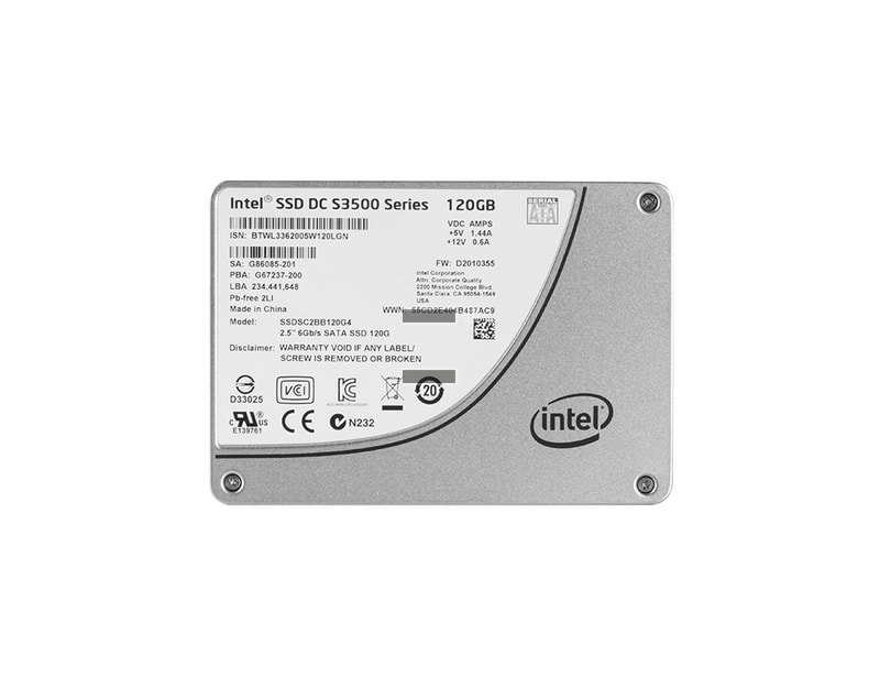 Artikel die nicht mehr verwendet werden - 120 GB SATA III Intel SSD MLC 2,5&quot;