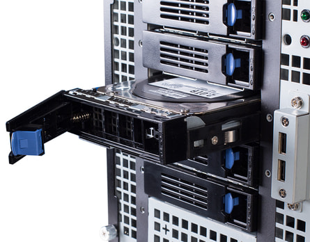 Server-Tower Intel Dual-CPU TI220 - Detailansicht 1 