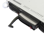 1HE AMD Dual-CPU RA2104 Server - Detail Festplatteneinschub