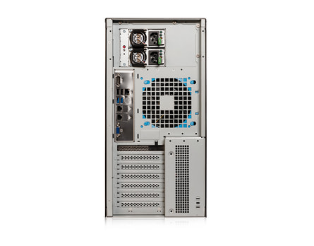 Server-Tower Intel Single-CPU TI108+ - Rückansicht 