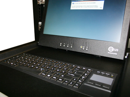 TFT-Drawer Fokus 17&quot; with keyboard - Operating element