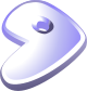 Logo von Gentoo Linux