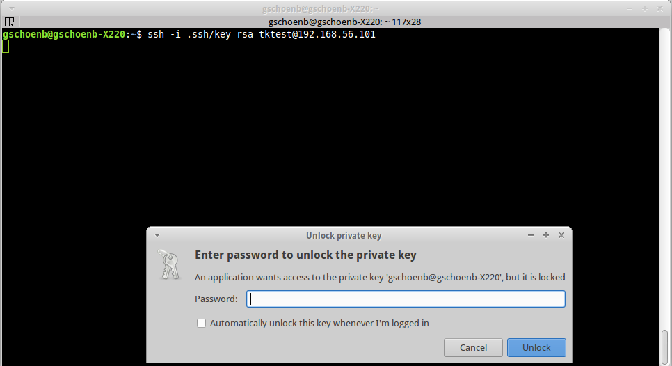 skud Husk moronic SSH public key authentication under Ubuntu - Thomas-Krenn-Wiki-en