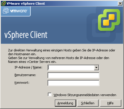 Datei:VMware-vSphere-Client-4.0-Installation-13-vSphere-Client-gestartet-Login.png