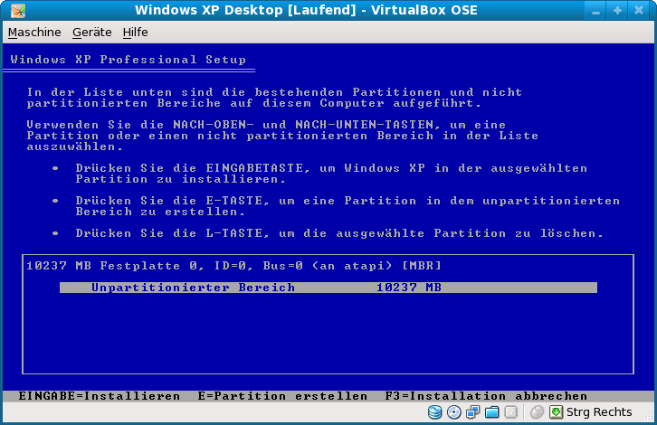 Datei:VirtualBox-3.0-Windows-XP-Gast-aufsetzen-14-Windows-XP-Partition-auswaehlen.png
