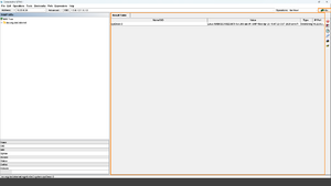 Once configured, you can run a query by clicking Go. Successful results are displayed in the Result Table.