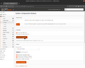 Under System -> Configuration -> Backups you will find options for saving the configuration.