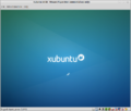 Xubuntu bootet vom ISO Image.