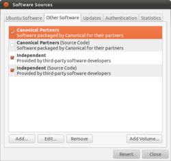 Ubuntu 10.10 Software Sources