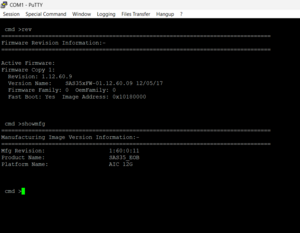 Neue Firmware aktiv