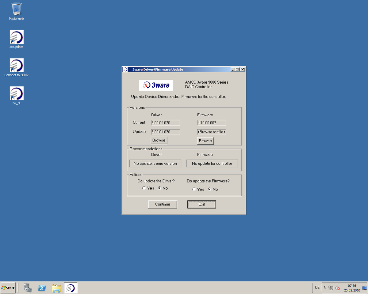 Firmware Update eines 3ware Raid Controllers – Thomas-Krenn-Wiki