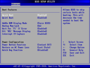 BIOS Settings - Thomas-Krenn-Wiki-en