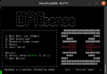 OPNsense boot screen is displayed, OPNsense loads automatically as a live system.