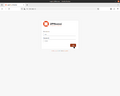 Login im Webinterface (Benutzername root, Passwort, welches Sie zuvor gewählt haben).
