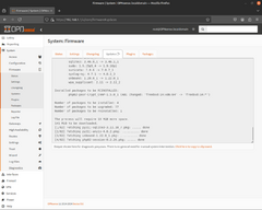 OPNsense update via web interface - Thomas-Krenn-Wiki-en