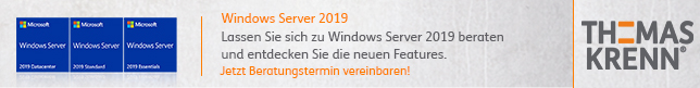 Lassen Sie sich zu Windows Server 2019 beraten