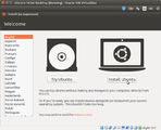Select the language and click Install Ubuntu.