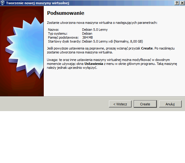 Plik:VirtualBox-3.0-Debian-5.0-Lenny-Gast-aufsetzen-09-virtuelle-Maschine-Zusammenfassung.png