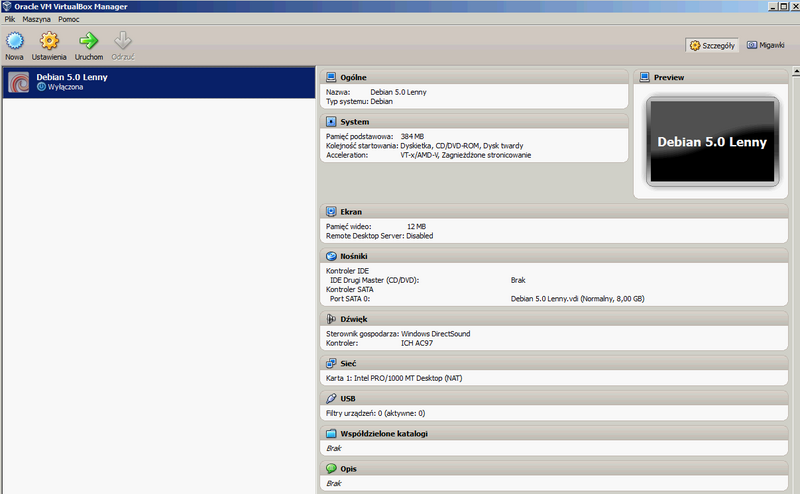 Plik:VirtualBox-3.0-Debian-5.0-Lenny-Gast-aufsetzen-10-virtuelle-Maschine-erstellt.png