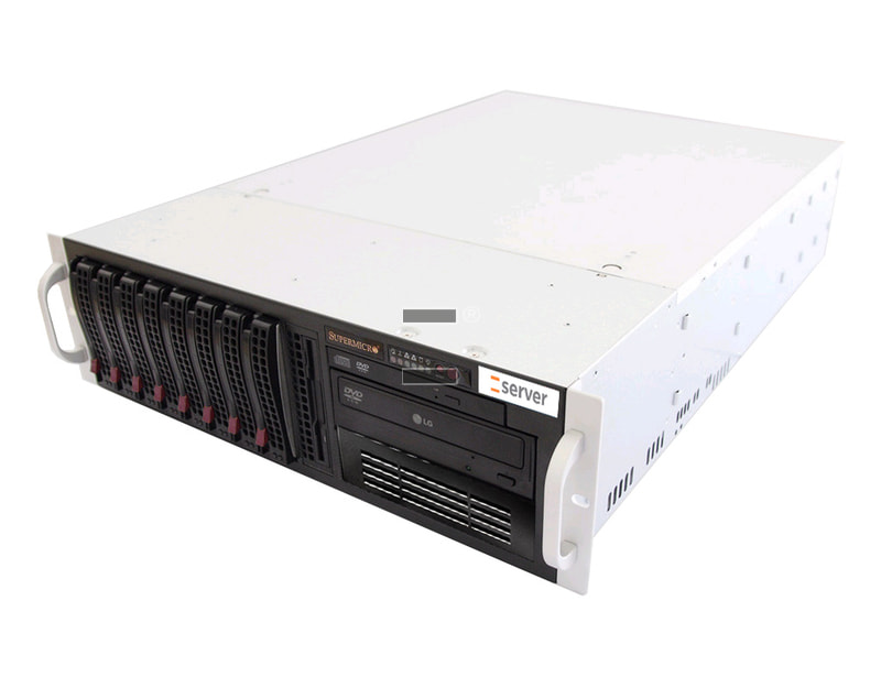 3HE AMD Single-CPU SC835 Server - Serveransicht