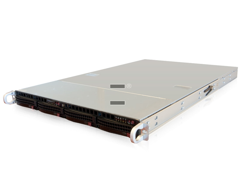 1HE Intel Dual-CPU 6016TT Twin-Server - Serveransicht